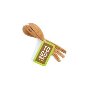 1 ChicoBag Bamboo Utensils Fork Knife and Spoon Set 233320 front