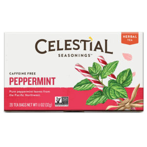 1 Celestial Seasonings Herb Teas Peppermint 20 tea bags 1375 Front