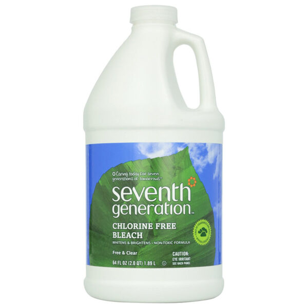 1 Seventh Generation Laundry Products Bleach Non Chlorine Free Clear 218096 Front