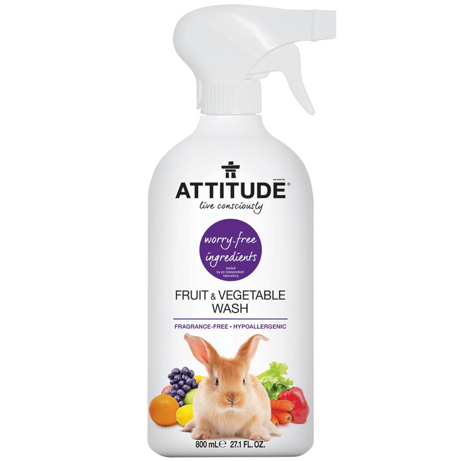 1 Attitude Fruit Veggie Wash 234507 front