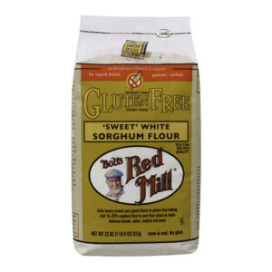 1 Bobs Red Mill Flours Meals Gluten Free Sweet White Sorghum Flour 4 22oz bags 230796 Front