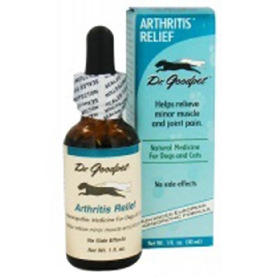 1 Dr Goodpet Homeopathic Medicine Arthritis Relief 208161 Front