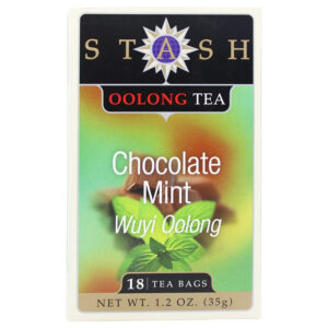 1 Stash Tea Wuyi Oolong Teas Chocolate Mint 221908 Front