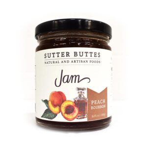 1 Sutter Buttes Sweet Savory Jams Peach Bourbon 11.25 oz 233929 front