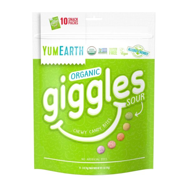 1 YumEarth Organic Giggles Sour 236254 front