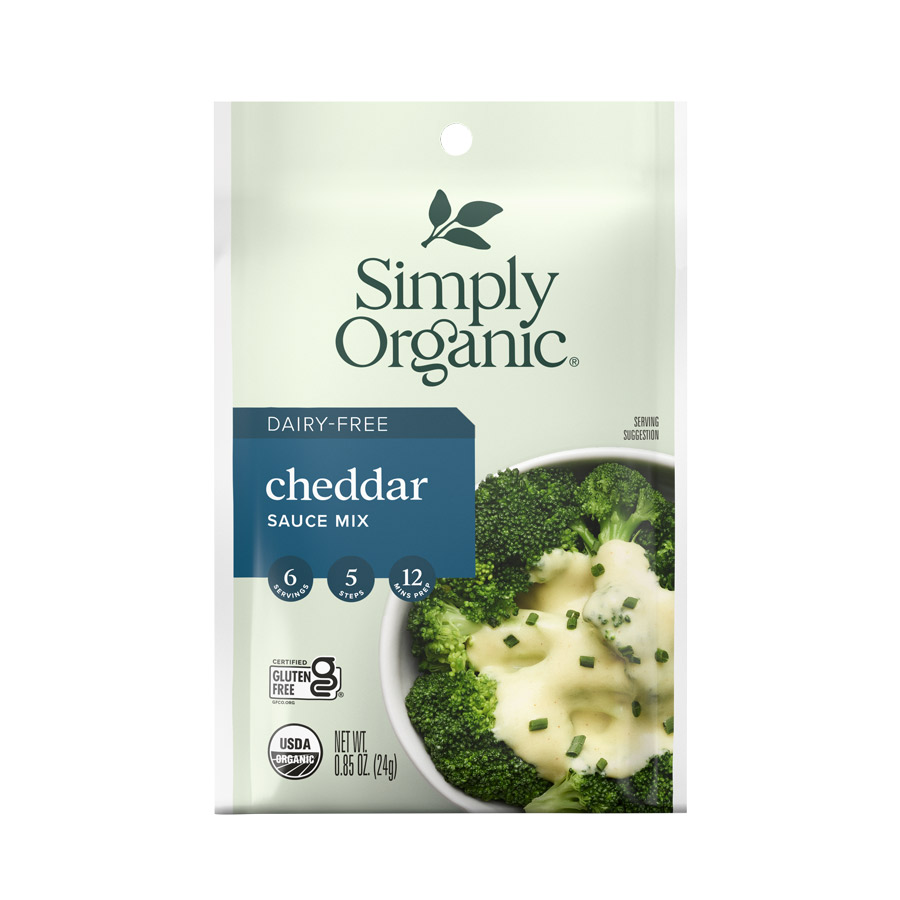 1 08963189608 Simply Organic CheeseSauce Cheddar 18960 Front 900x900 1