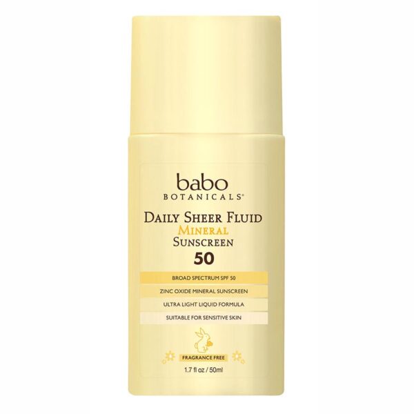 1 Babo Botanicals Daily Sheer Fluid Mineral Sunscreen front 238031