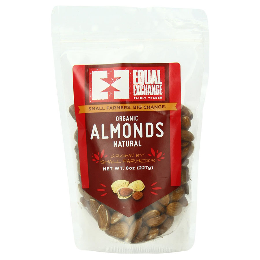 1 Equal Exchange Organic Nuts Almonds 8 oz 227367 Front