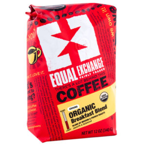 1 Equal Exchange packaged coffee ground Organic Breakfast Blend 219678 Front