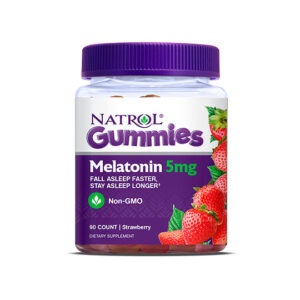1 Natrol Sleep Melatonin 5 mg Strawberry Flavored 90 gummies 233614 main