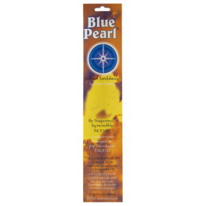 1 Blue Pearl Contemporary Collection Incense Saffron Sandalwood 10 grams 216719 Front