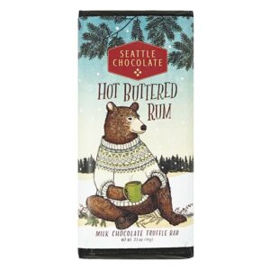 1 Seattle Chocolate Hot Buttered Rum Bar 2.5oz 238682 Front