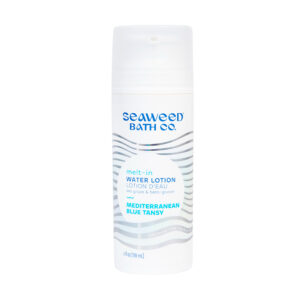 1 Seaweed Bath Co Melt in body lotion 4oz front mediterrianean blue tansty 238718