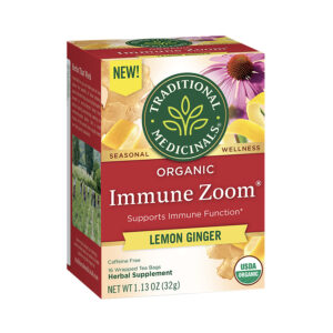 1 Trad Med Immune Zoom Lemon Ginger 16 tea bags front 238768