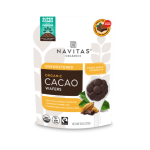 1 Navitas Cacao Liquor Wafer 8oz FOP