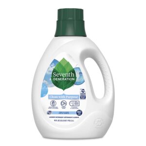 1 Seventh Generation Laundry Liquid Free And Clear 90z 238825 Front