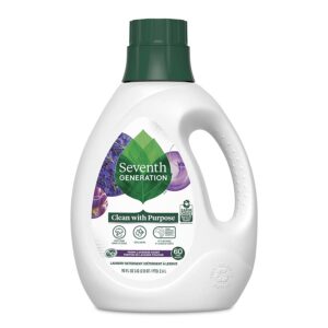 1 Seventh Generation Laundry Liquid Lavender 90z 238826 Front