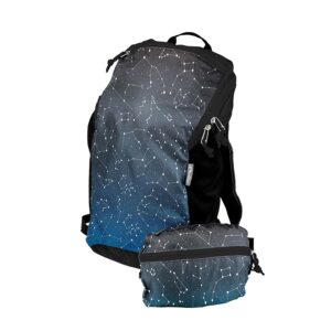 1 Chicobag Night Sky Travel Pack rePETe Front Both 238563