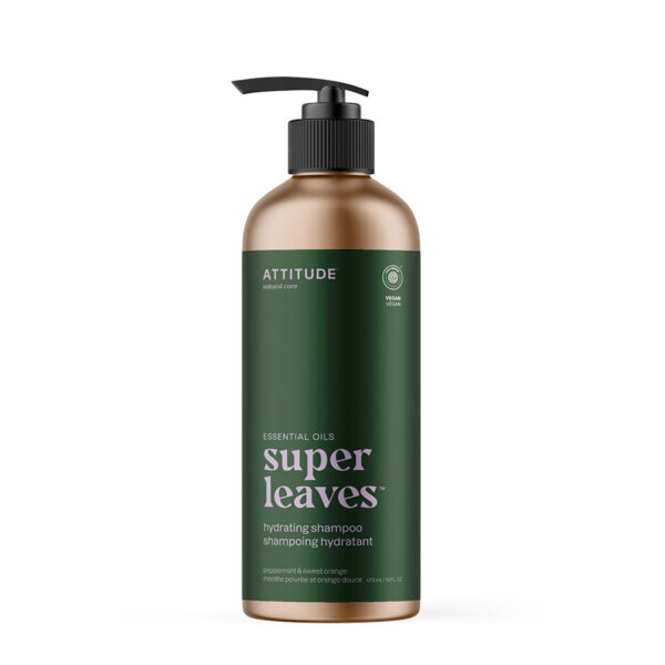 1 Attitude Super Leaves Hydrating Shampoo Peppermint Sweet Orange Front 239086.jpg