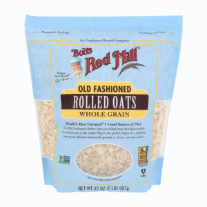 1 Bobs Red Mill Old Fashioned Regular Rolled Oats 32oz bag Front 239650.jpg