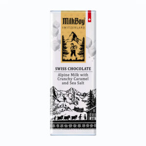 1 Milkboy Alpine Milk Chocolate Caramel Sea Salt Snack Size 1.4oz Front 239628.jpg