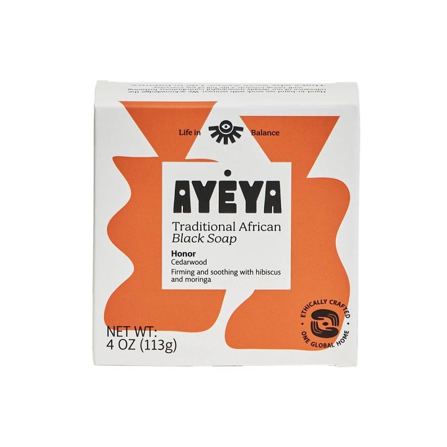 ayeya honor traditional black soap bar 4oz front 241033.jpg