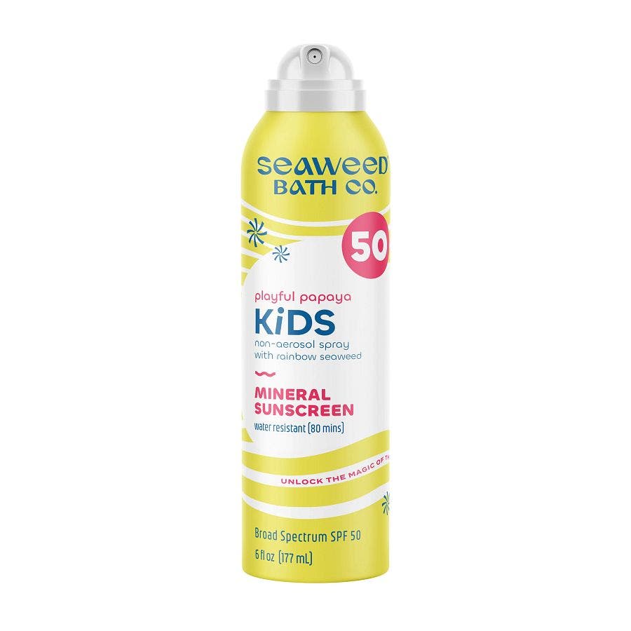 seaweed bath co kids mineral spray spf50 6oz front 240295.jpg