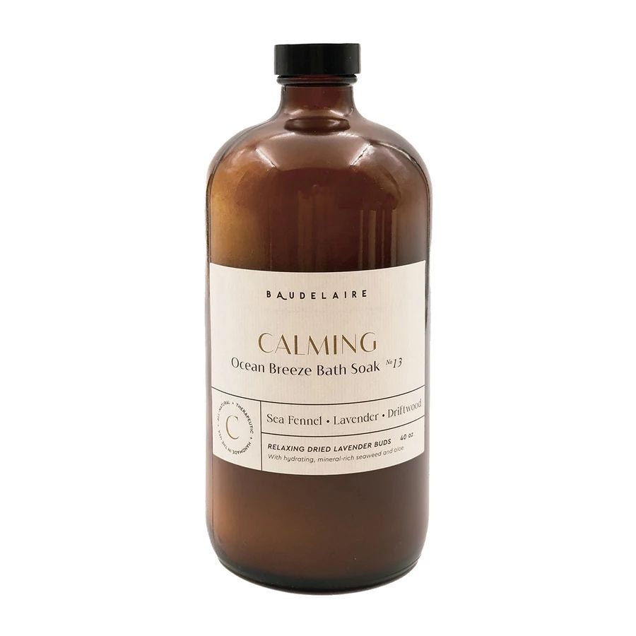 Baudelaire Calming Ocean Breeze Bath Soak 40 oz.
