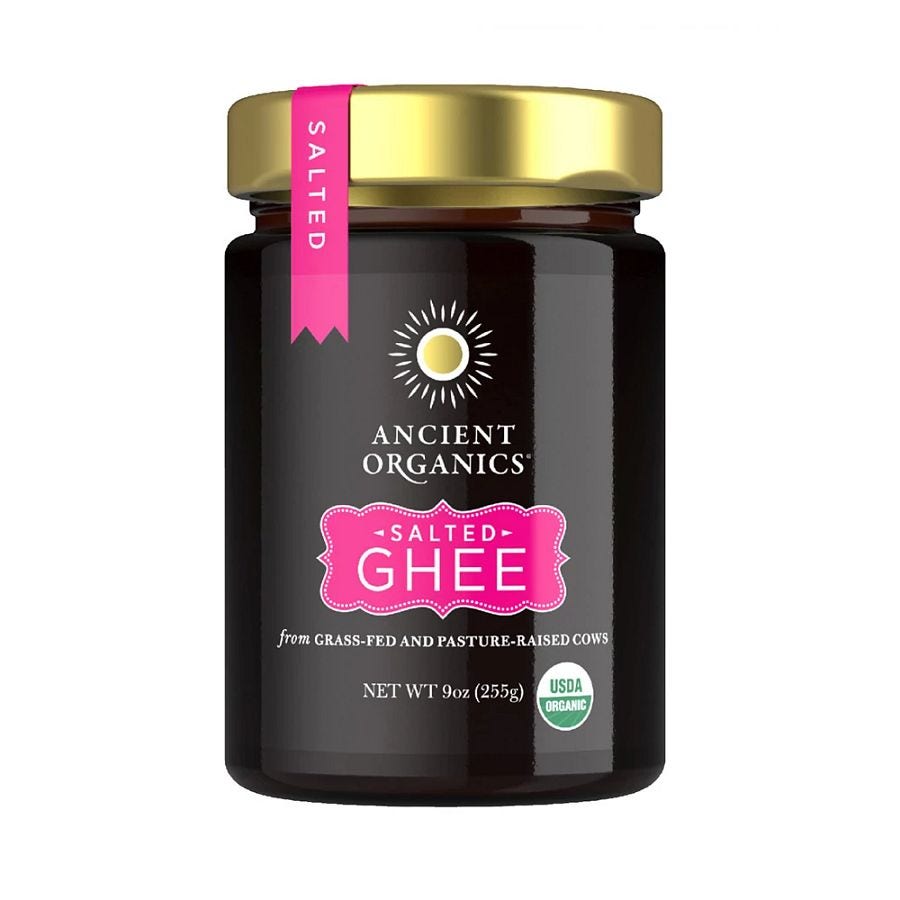 Ancient Organics Organic Salted Ghee 9 oz.