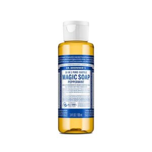 Dr. Bronner's 18-in-1 Pure Castile Peppermint Magic Soap 3.4 fl. oz.