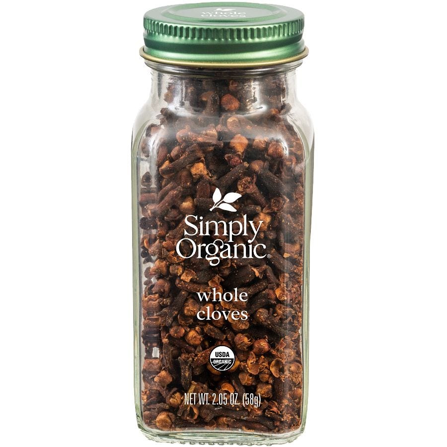 Simply Organic Cloves Whole 2.05 oz.