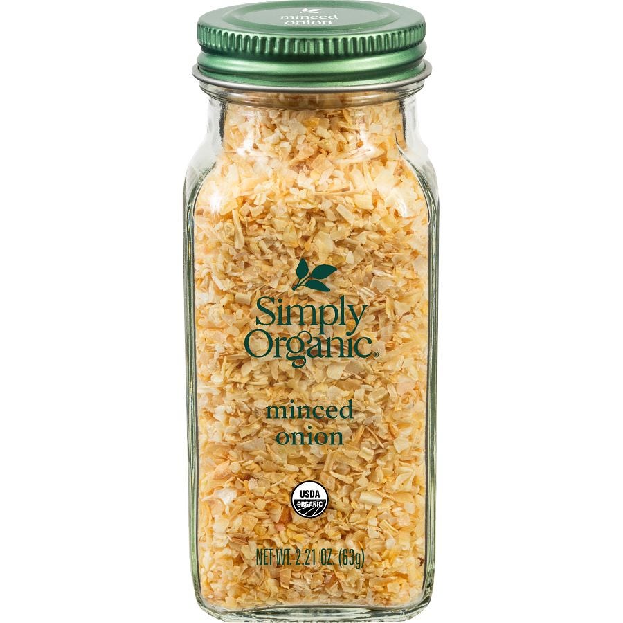 Simply Organic Minced Onion 2.21 oz.