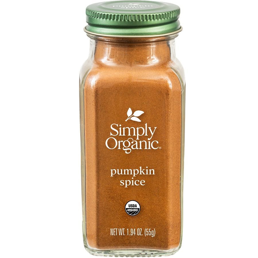 Simply Organic Pumpkin Spice 1.94 oz.