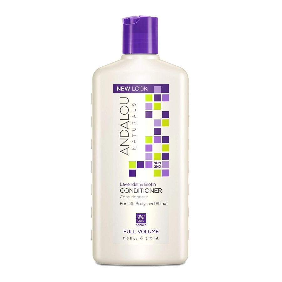 Andalou Naturals Lavender and Biotin Conditioner Full Volume, 11.5 Oz