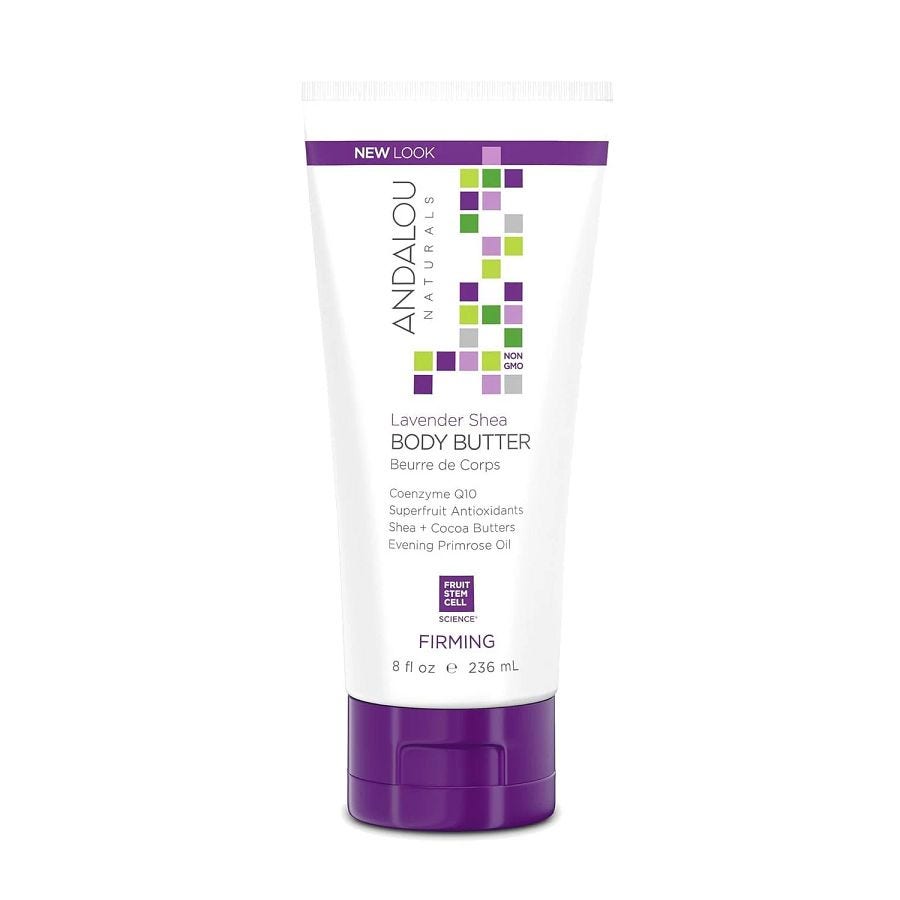 Andalou Naturals Firming Body Butter Lavender Shea, 8 Oz