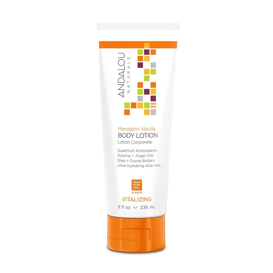Andalou Naturals Vitalizing Body Lotion Mandarin Vanilla, 8 oz