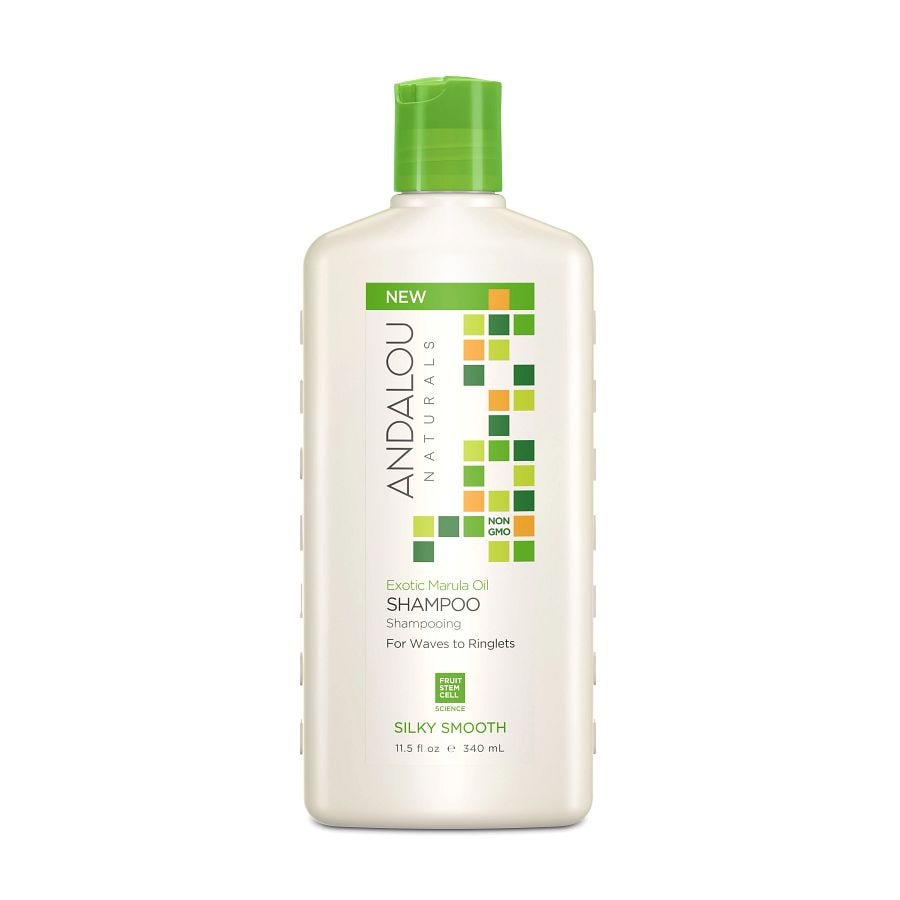Andalou Naturals Exotic Marula Oil Silky Smooth Shampoo, 11.5 oz