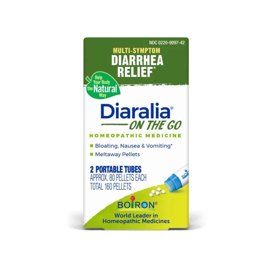 Boiron Diaralia Meltaway Pellets (2) 80 count tubes
