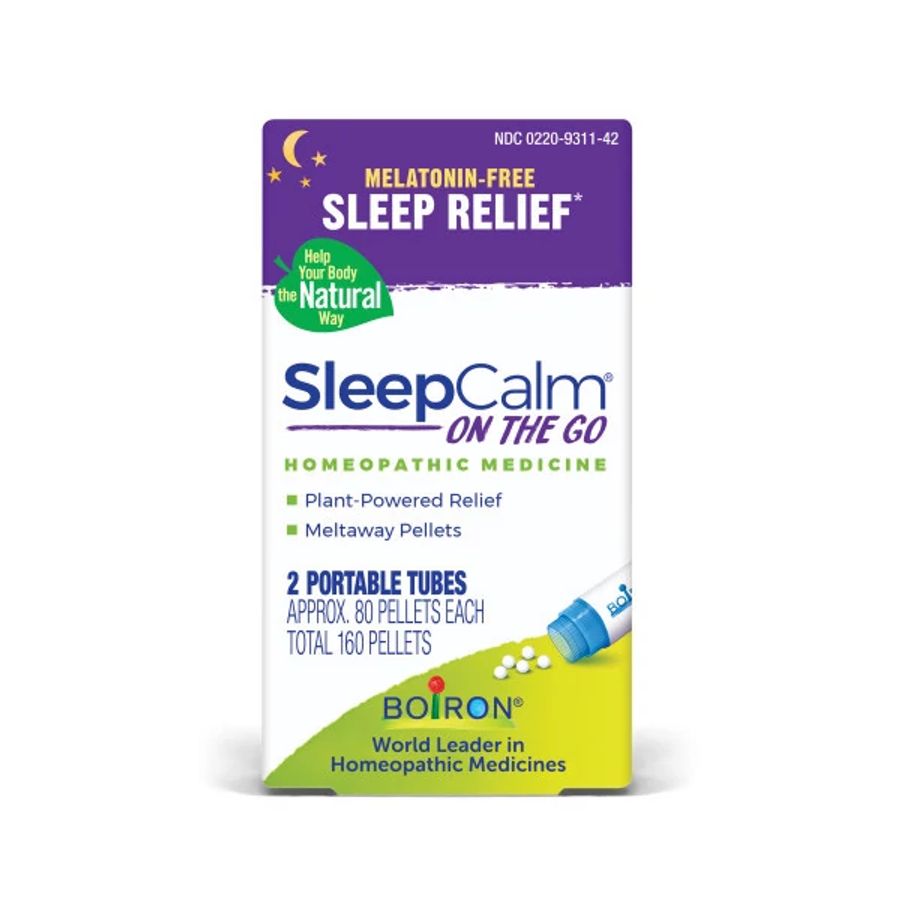 Boiron SleepCalm Meltaway Pellets (2) 80 count tubes