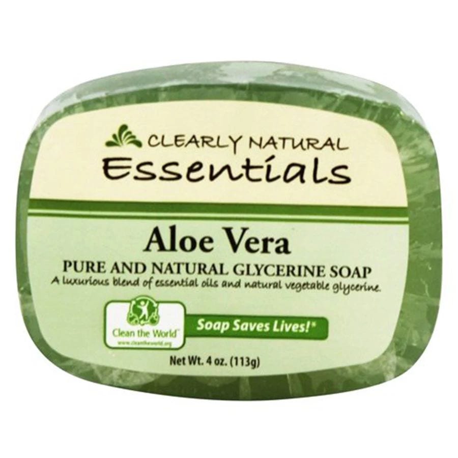 Clearly Natural Natural Glycerine Bar Soaps Aloe Vera 4 oz.