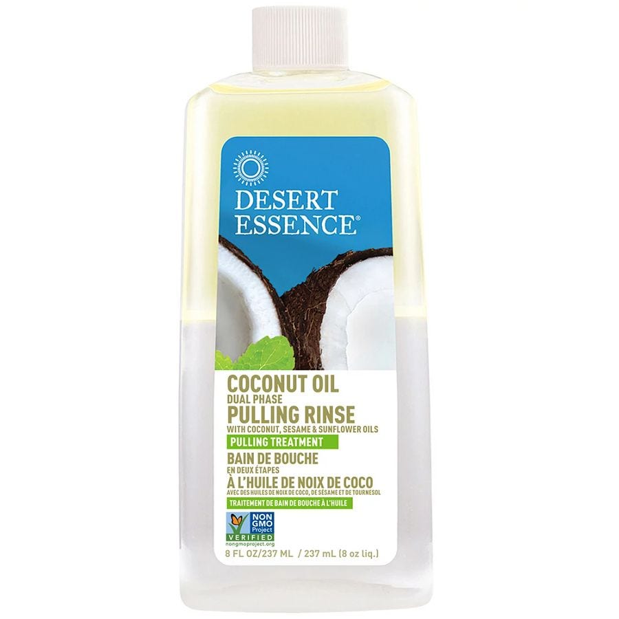 Desert Essence Oil Pulling Rinse 8 fl. oz.
