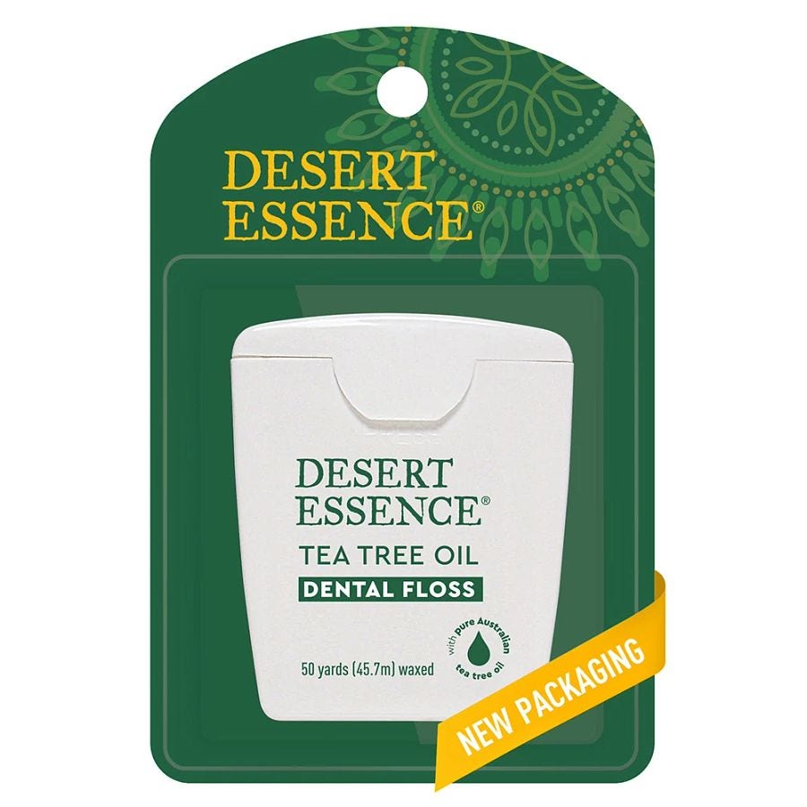 Desert Essence Tea Tree Oil Dental Floss 50 yards