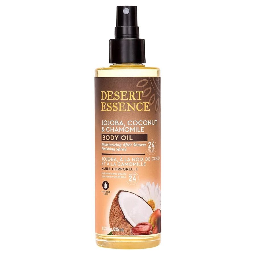 Desert Essence Jojoba, Coconut & Chamomile Body Oil After Shower Finishing Spray 8.28 fl. oz