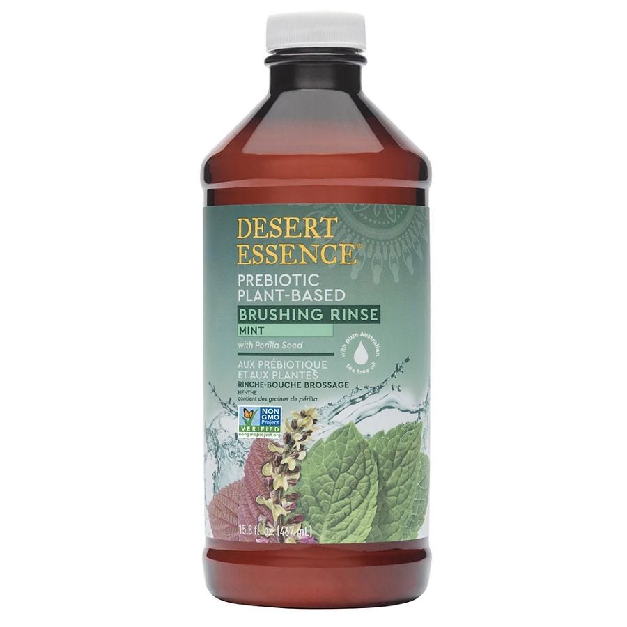 Desert Essence Prebiotic Mint Brushing Rinse 15.8 fl. oz.