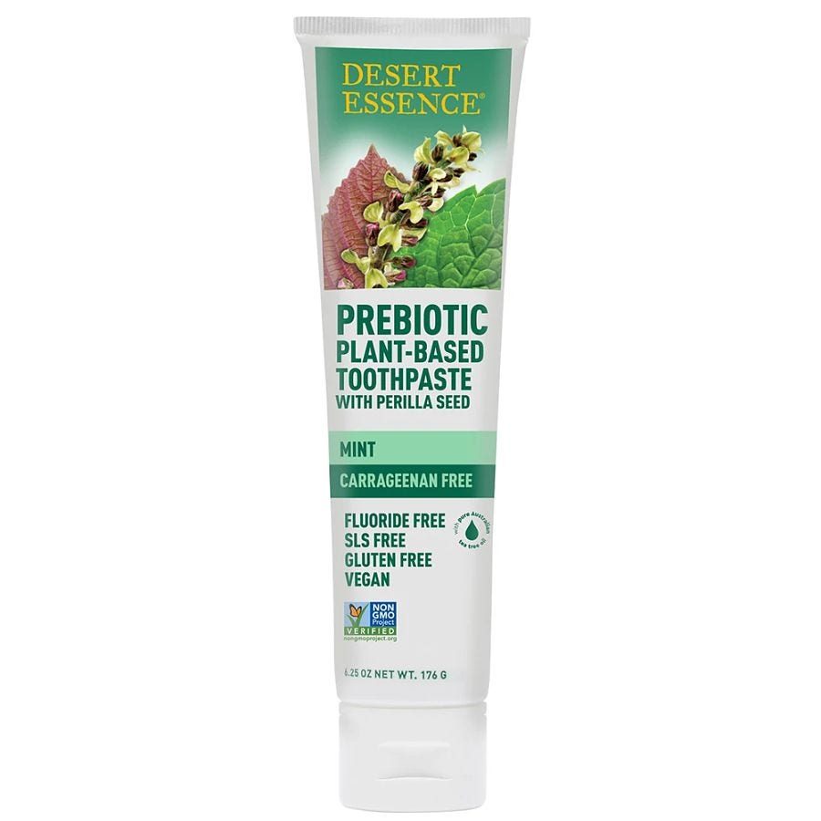 Desert Essence Prebiotic Mint Toothpaste 6.25 oz.