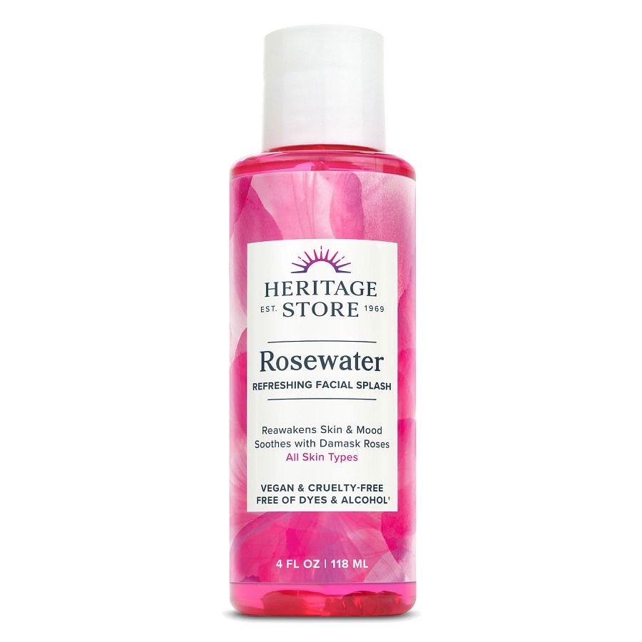 Heritage Products Rose Petals Rosewater - 4 fl oz