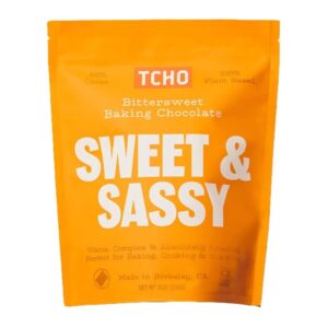 TCHO Sweet and Sassy Bittersweet Baking Chocolate 8 oz