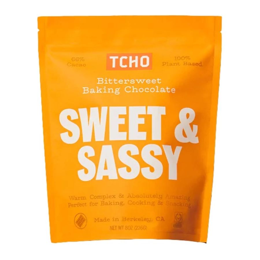 TCHO Sweet and Sassy Bittersweet Baking Chocolate 8 oz
