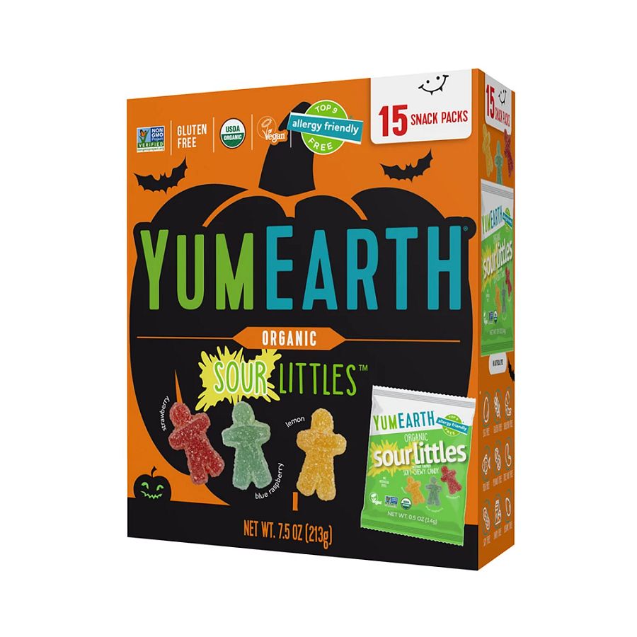 YumEarth Halloween Sour Littles 15 (0.5 oz.) packs