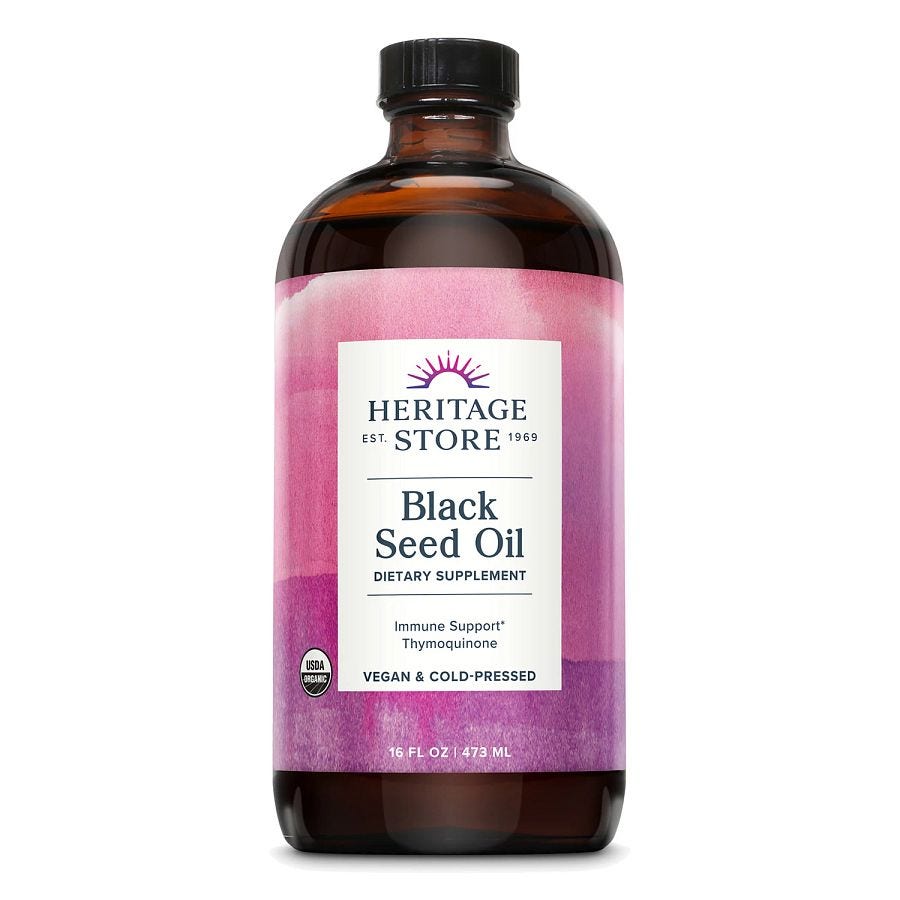 Heritage Store Oil Black Seed 1 Each 16 FZ